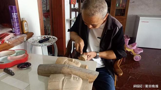 皂隶舞面具传承人林庆元：刀尖上传承600多年的古老表情